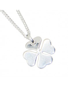 Lucky clover pendant - Real Silver 925