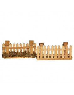 Wooden barriers - set of 2 pieces
