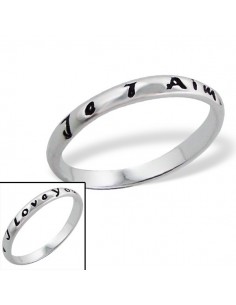 I love you ring - silver 925
