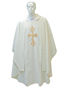 Chasuble for priest with embroidered stole