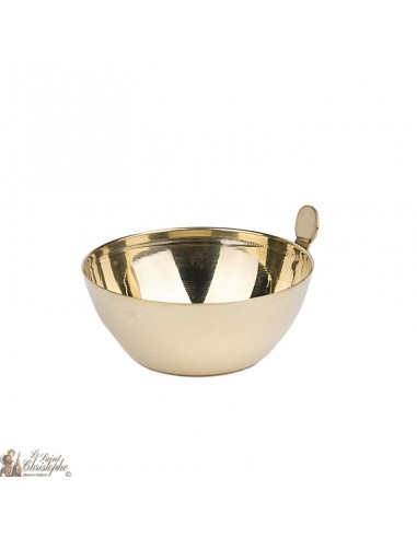 Koperen wierookvat met ketting