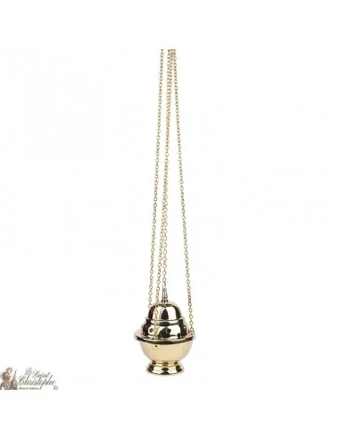 encensoir en cuivre avec chaine