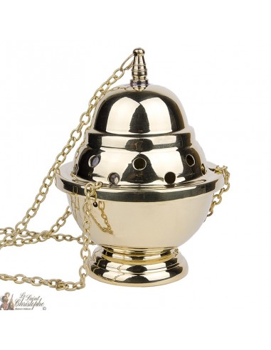 Incensiere di rame con catena