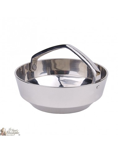 Koperen wierookvat met ketting