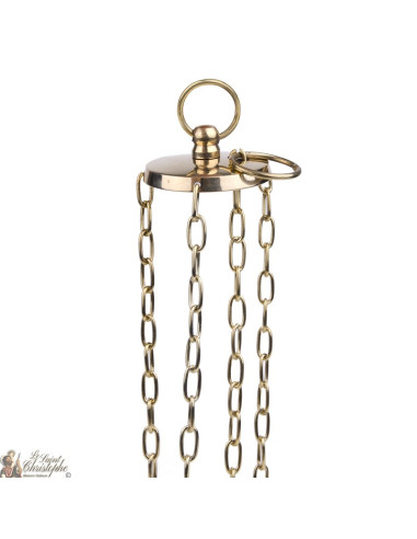 Encensoir en cuivre avec chaine