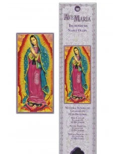 Pochette encens - Notre Dame de la Guadeloupe - 15 pces