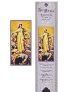 Pochette encens "La Vierge de la Merci" - 15 pces - 60gr