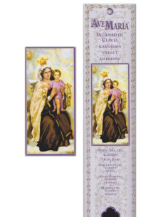 Pochette encens "Notre Dame du Carmel" - 15 pces - 60gr