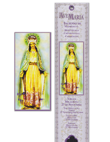 Bolsa de incienso - Virgen Milagrosa - 15 piezas