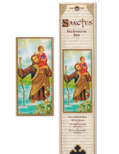 Sacca per incenso - San Cristoforo - 15 pezzi