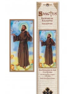 Incense pouch - Saint Francis of Assisi - 15 pieces