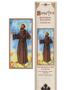 Sacca per incenso - San Francesco d'Assisi - 15 pezzi