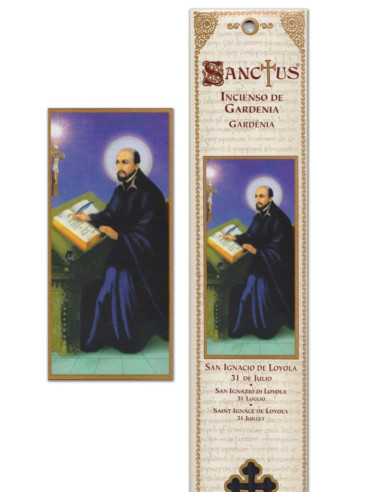 Pochette encens "Saint Ignace de Loyola" - 15 pces - 60gr