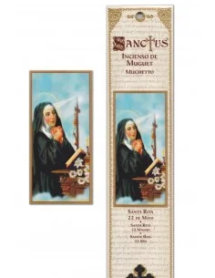 Pochette encens - Sainte Rita - 15 pces