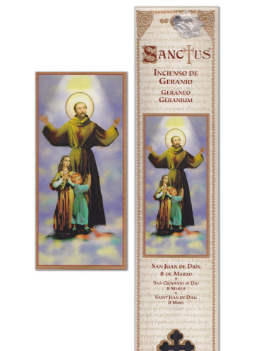 Incense pouch - San Juan de Dios - 15 pieces