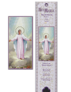 Incense pouch - Virgin of Medjugorge - 15 pieces