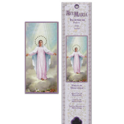 Pochette encens - Vierge de Medjugorge - 15 pces