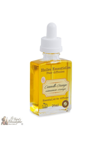 Huile essentielle Cannelle-Orange pour diffusion