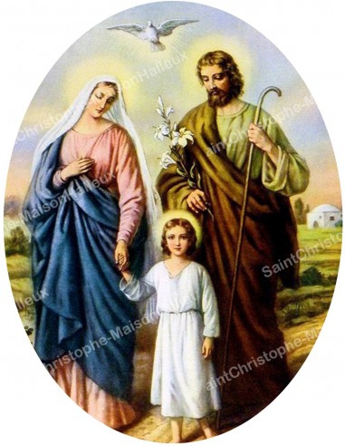 Heilig Hart van Jezus Stickers - ovaal