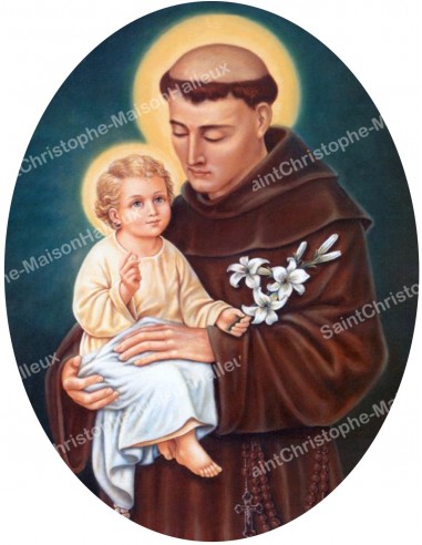 Pegatinas del Sagrado Corazón de Jesús - ovaladas