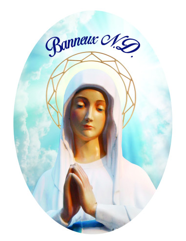 Sacred Heart of Jesus Stickers - oval