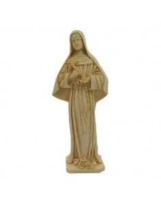 Saint Rita Marble powder statue - Bronze color