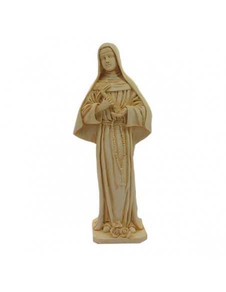 Sainte Rita Statue poudre de Marbre - couleur Bronze