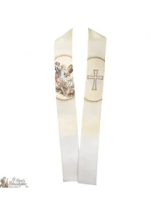 St Michael the Archangel embroidered priest stole