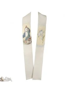 Geborduurde priester stolen van de Maagd van de Assumptie