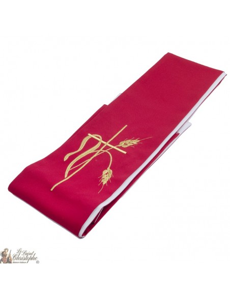 Bicolored Priest Stole Embroidered