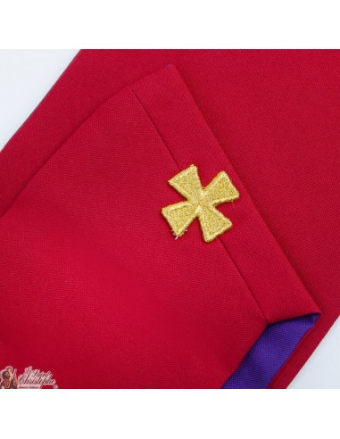 Bicolored Priest Stole Embroidered