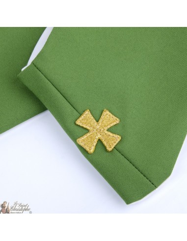 Saco Sacerdote Bicolor Bordado