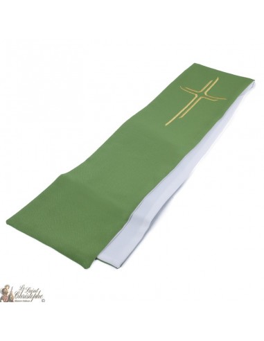 Stola Sacerdote Bicolore Ricamata