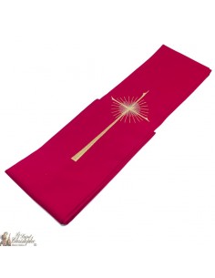 Cruz bordada sacerdote estola