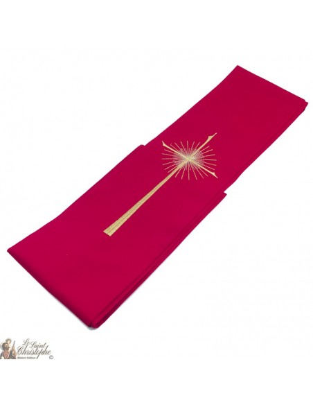 Kruis geborduurde priester gestolen