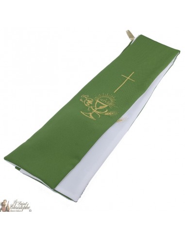 Kreuzbestickte Priesterstola