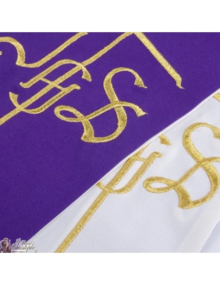 Kreuzbestickte Priesterstola