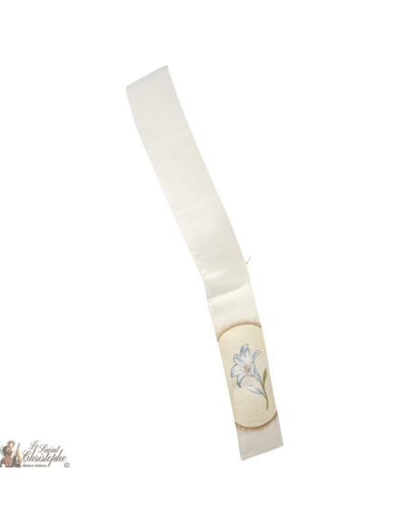 Stole Embroidered Virgin Deacon of the Poor of Banneux ND