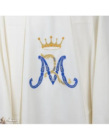 Kasel für Priester mit gestickter Stola