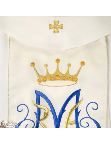 Kasel für Priester mit gestickter Stola