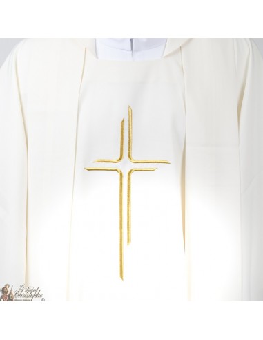 Kasel für Priester mit gestickter Stola