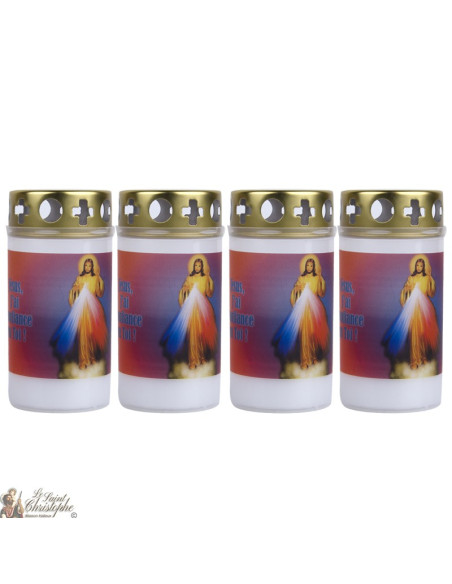 Bougie d'extérieur  - 4 pièces