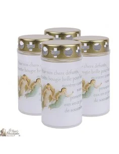 Bougie d'extérieur  - 4 pièces