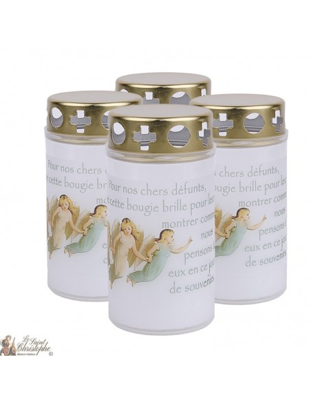 Bougie d'extérieur  - 4 pièces