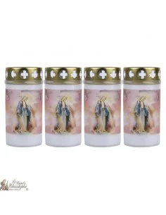 Candle cemetery 4 pieces