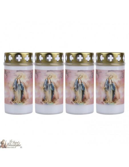 Vela cementerio 4 piezas