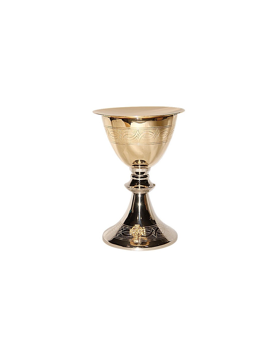 Two-Tone Chalice and Paten Set