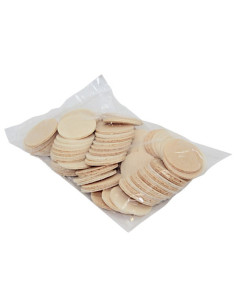 Bread wafers 12 cm pack of 25 pieces