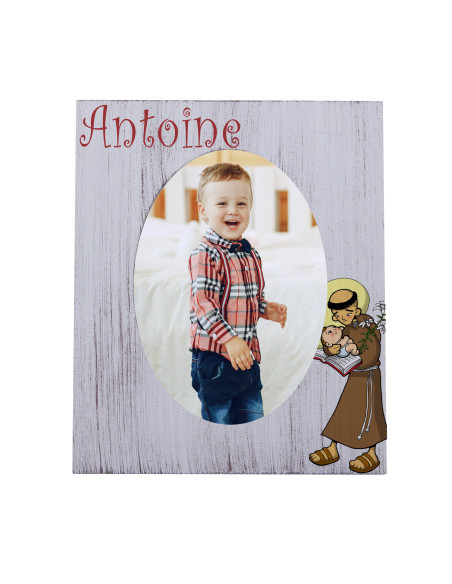 Photo frame with your Patron Saint - customizable