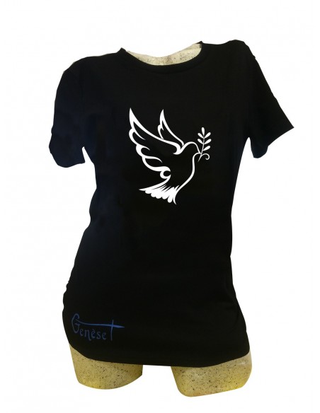 Blauwe vredesduif T-shirt
